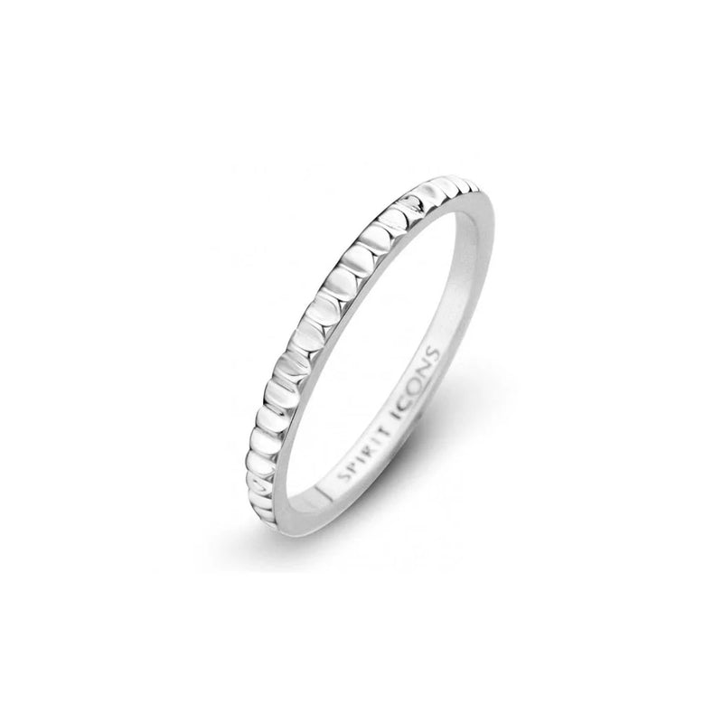 Peak ring, sølv