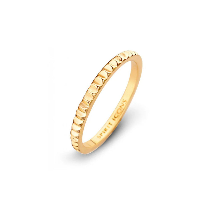 Peak ring, forgyldt