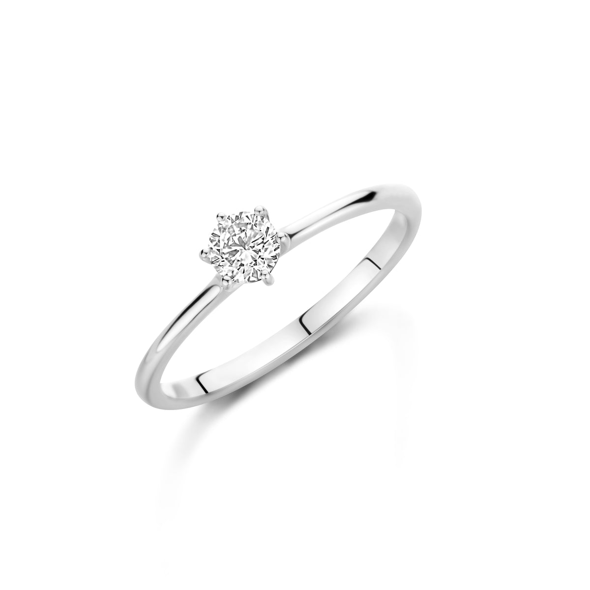 SELINA ring, S, sølv