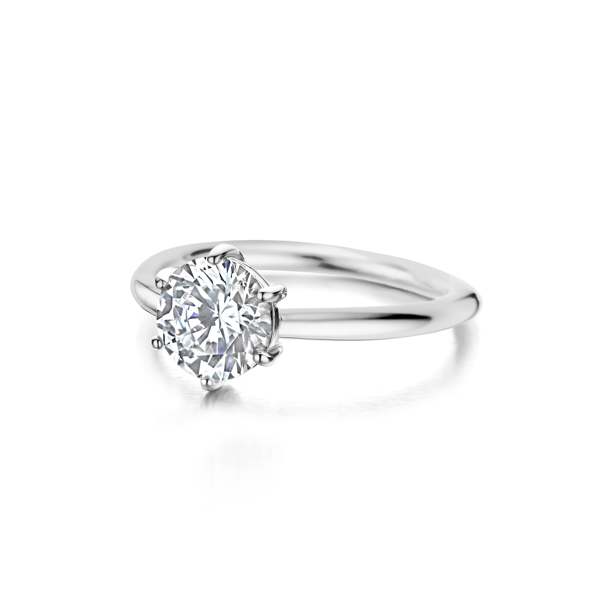 SELINA ring, L, sølv