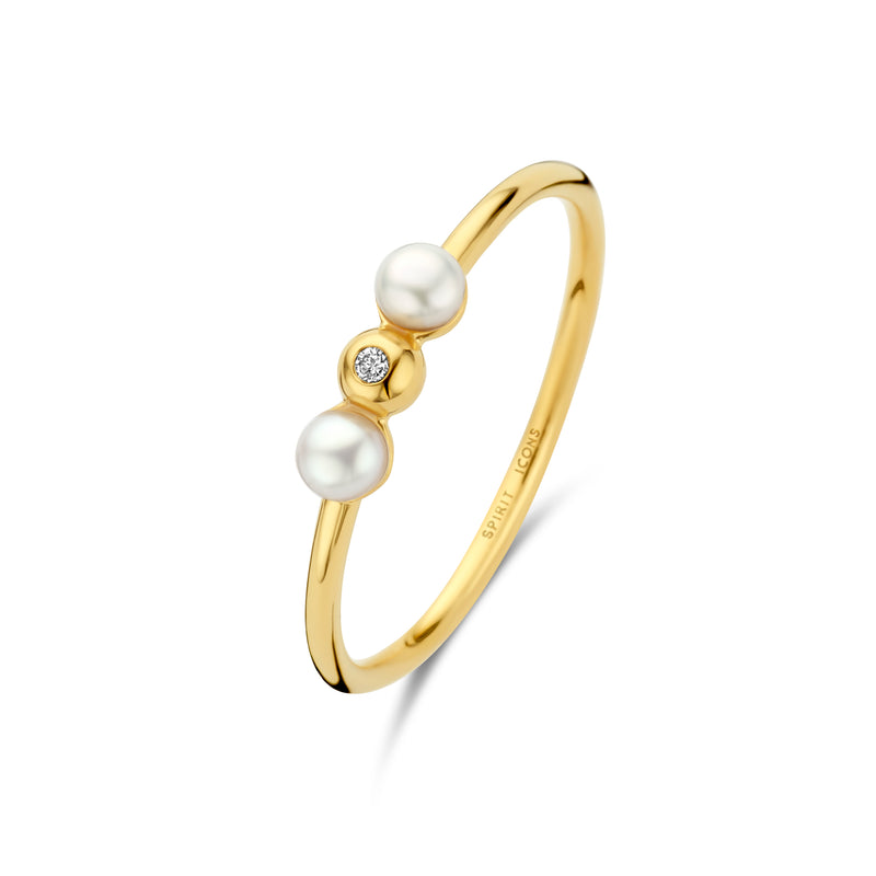 Ophelia ring, rødguld