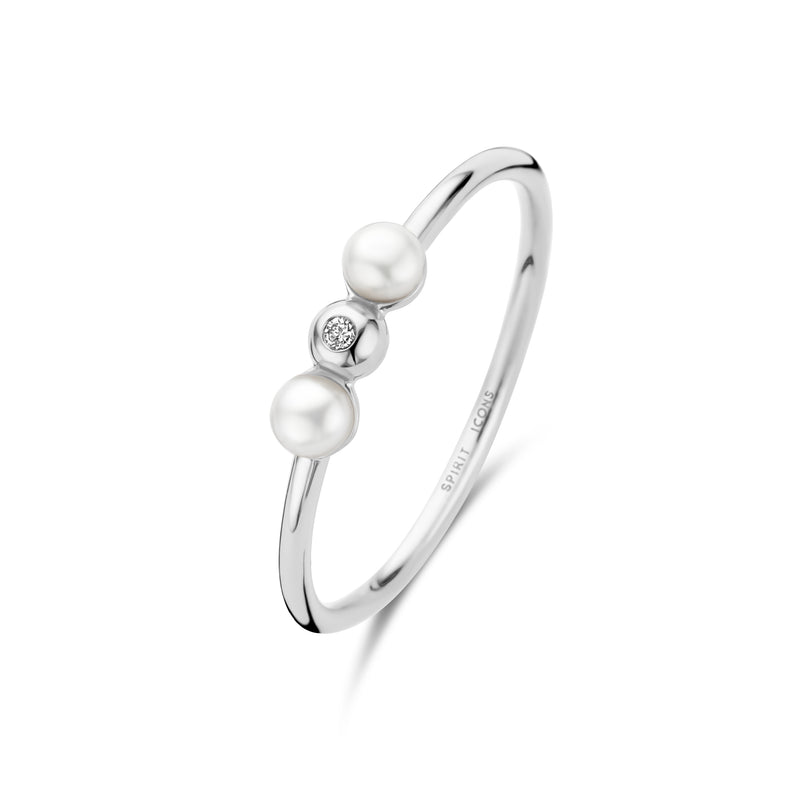 Ophelia ring, hvidguld