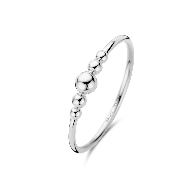 Carla ring, hvidguld