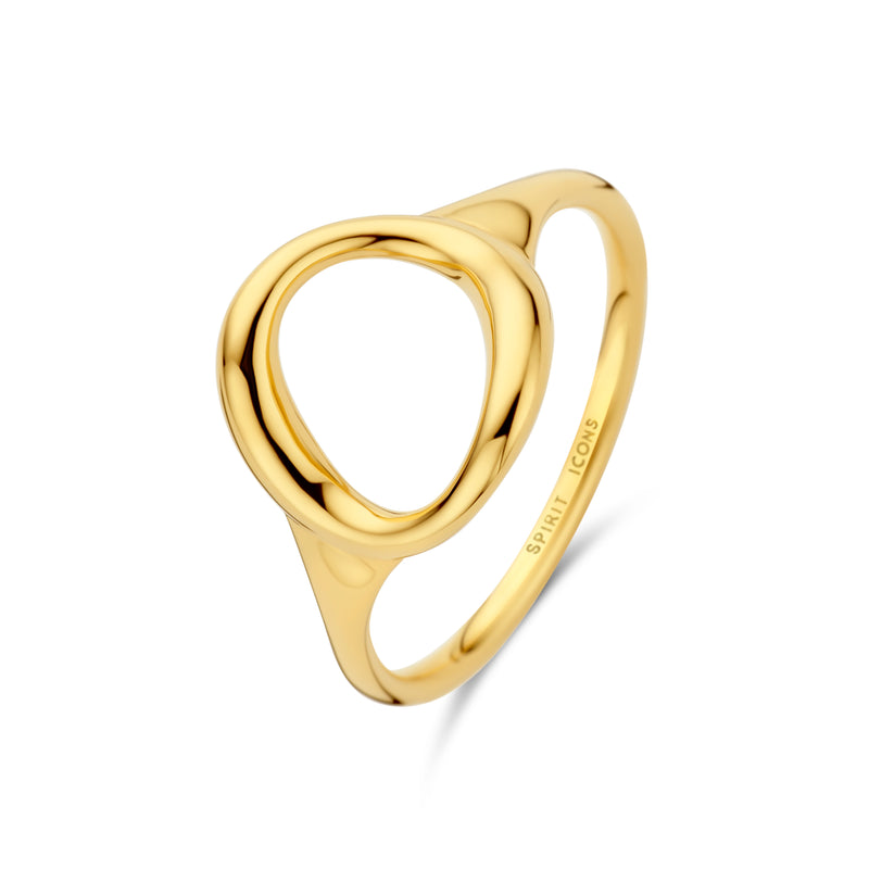 Aurora ring, rødguld