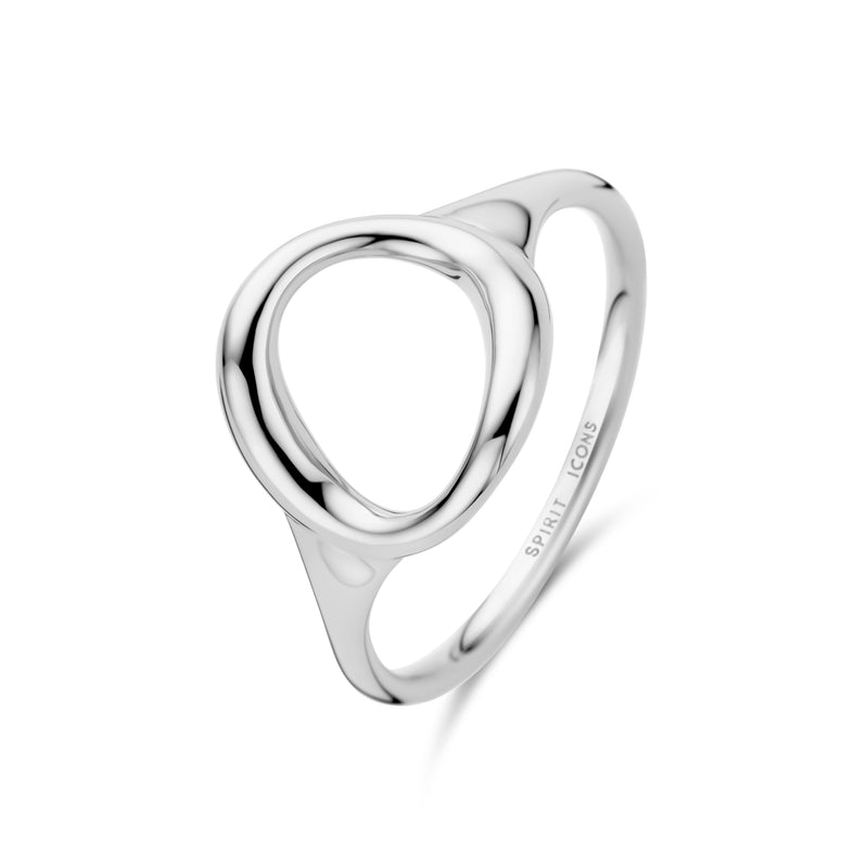 Aurora ring, hvidguld