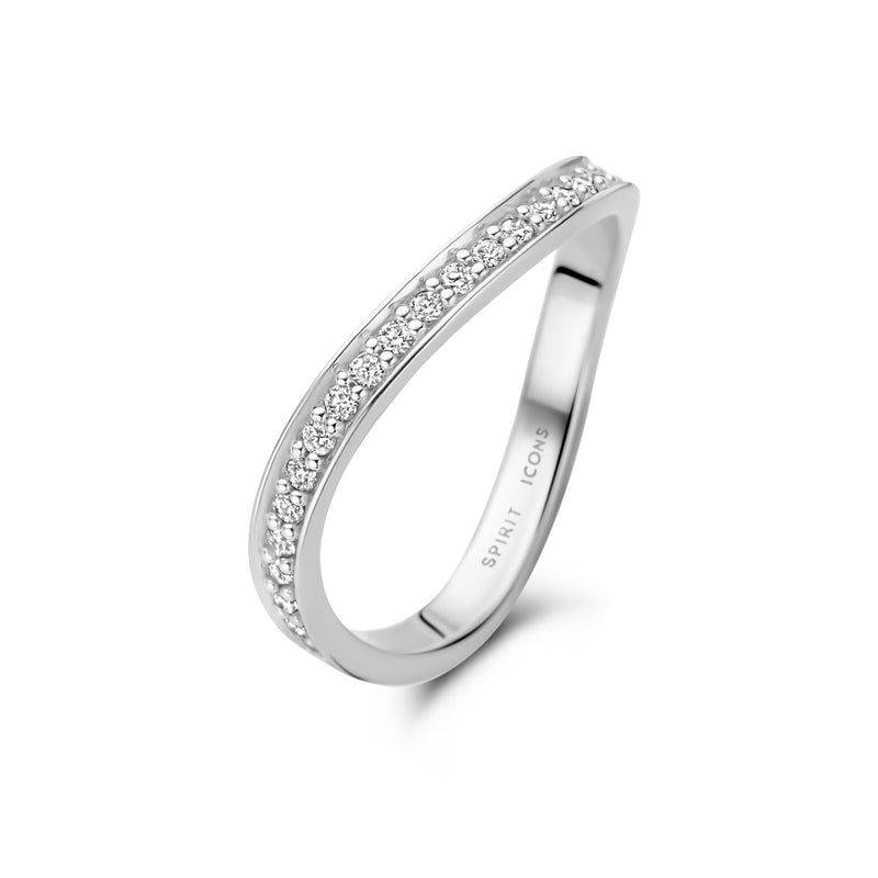 Madison ring, hvidguld
