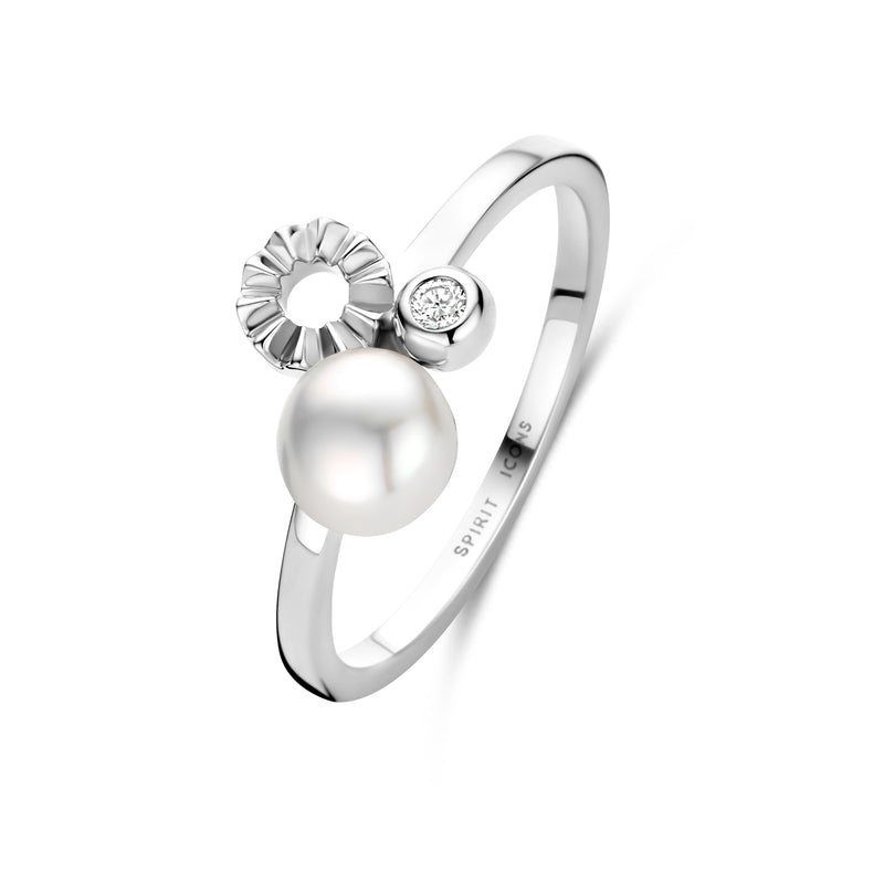 Elvira ring, hvidguld