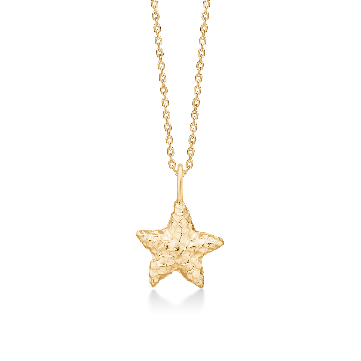 STARFISH LUSTRE halskæde forgyldt