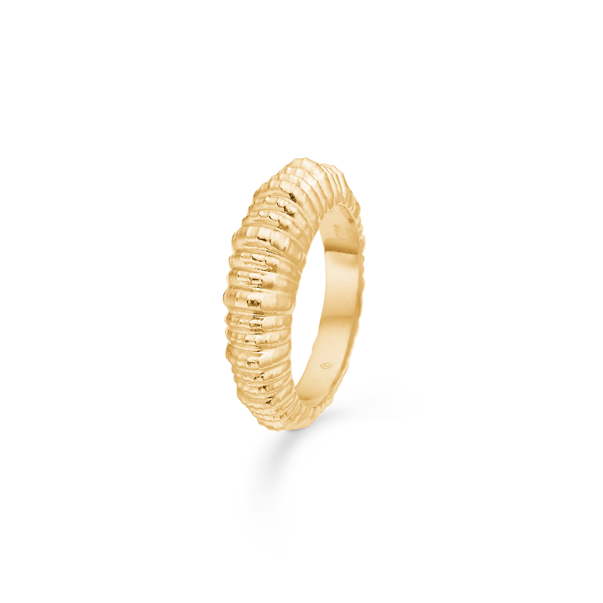 SEASHELL SECRETS ring forgyldt
