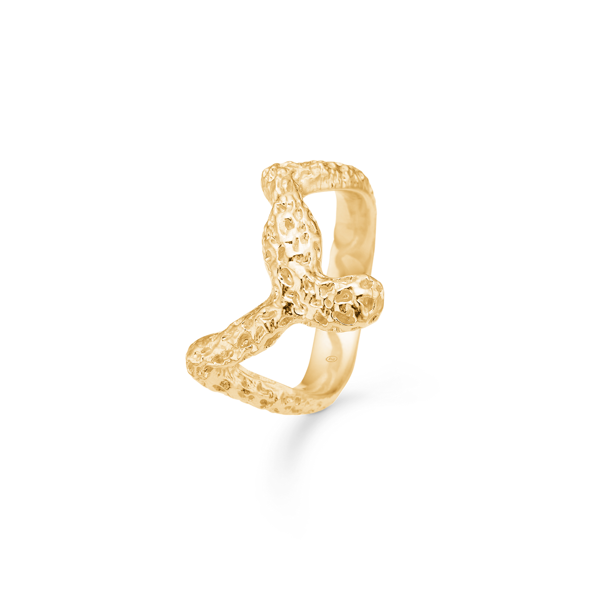 WILD CLIFF ring forgyldt