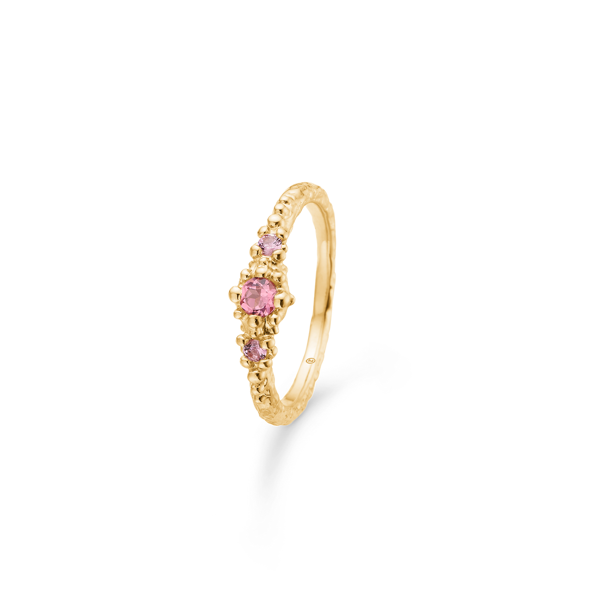 FRAGMENTS ring rosa forgyldt