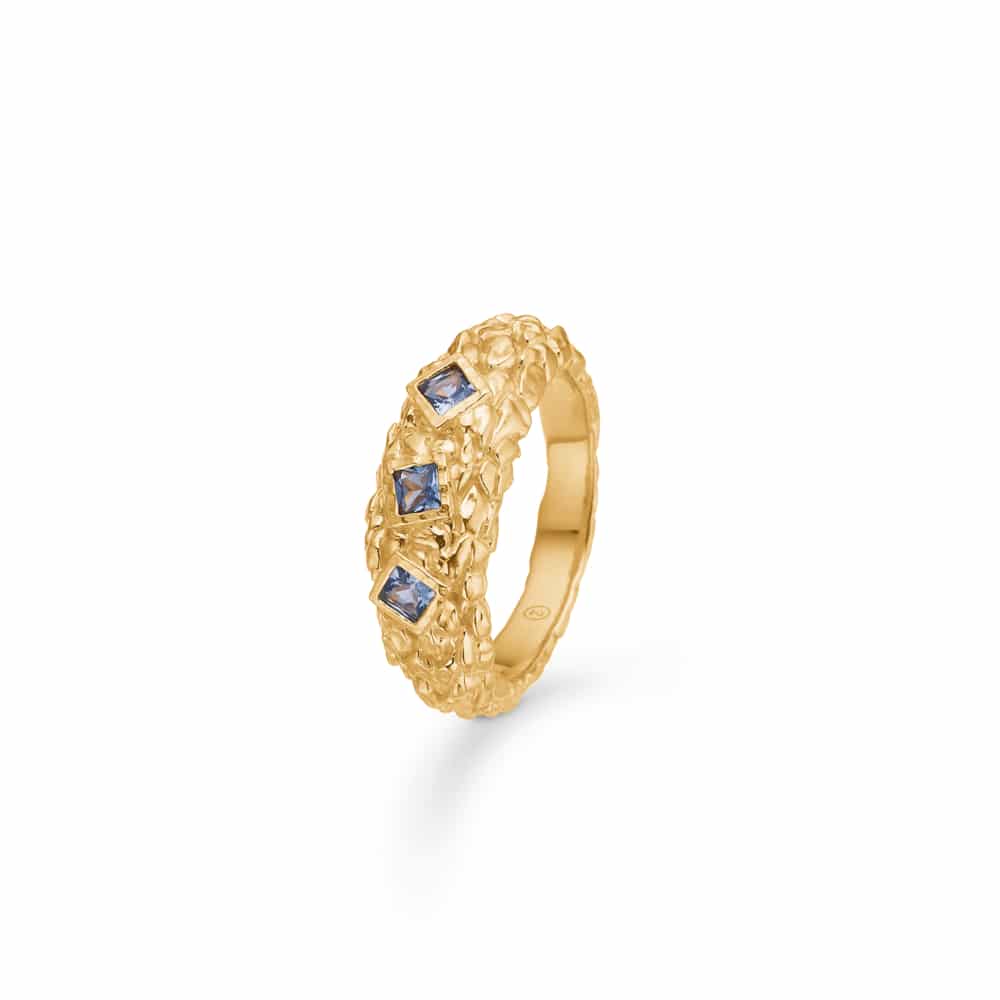 UNTAMED ring, forgyldt
