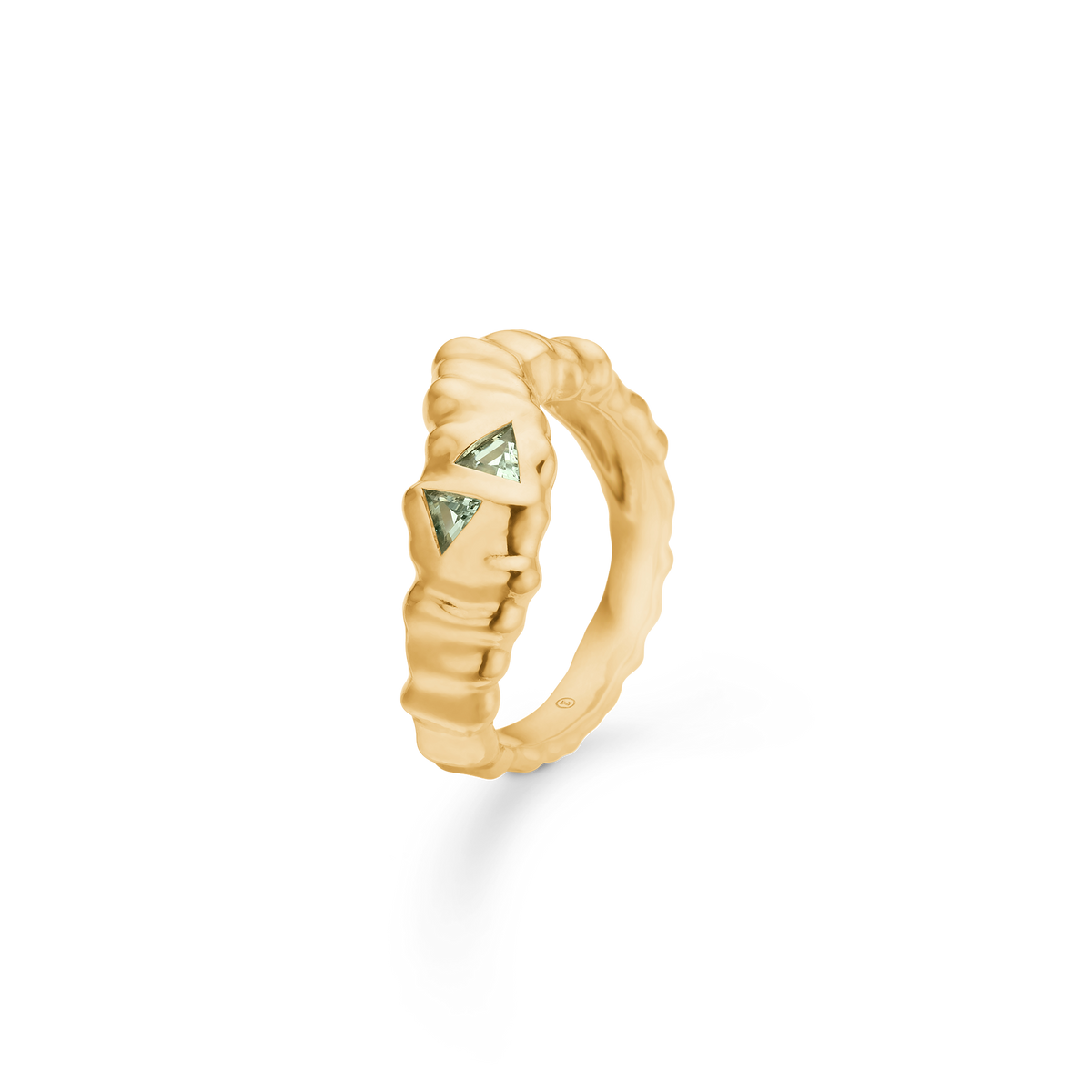 ICICLE ring, forgyldt