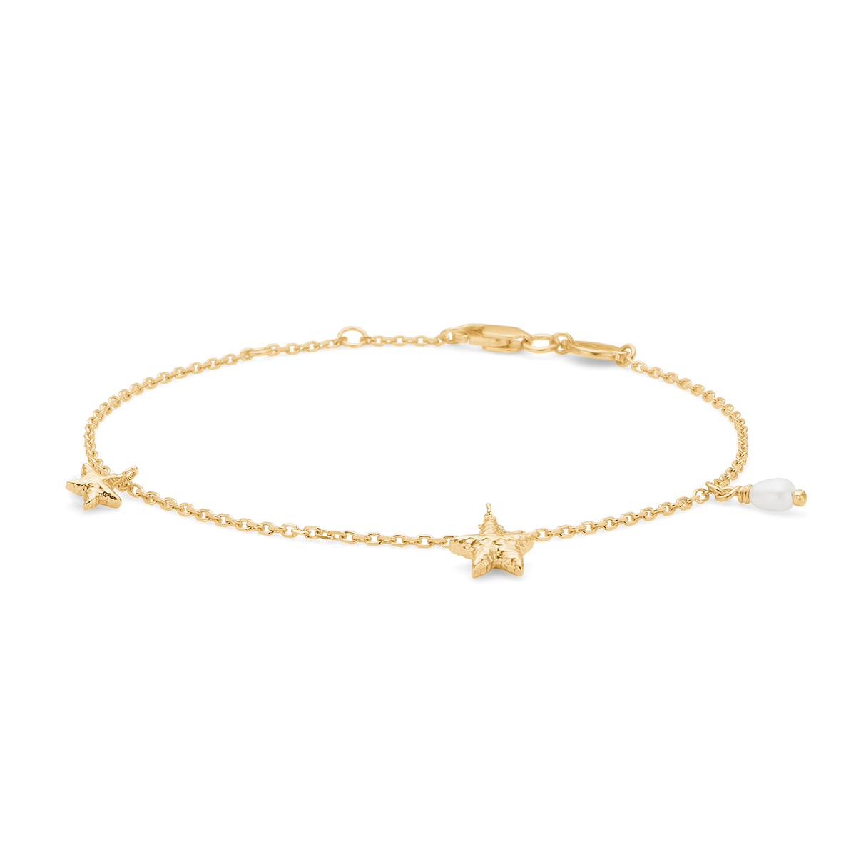 STARFISH LUSTRE armlænke forgyldt
