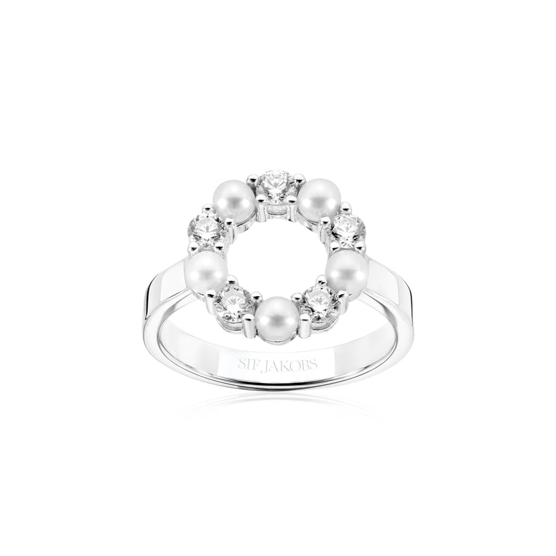 BIELLA PERLA ring med cirkel 13,5 mm