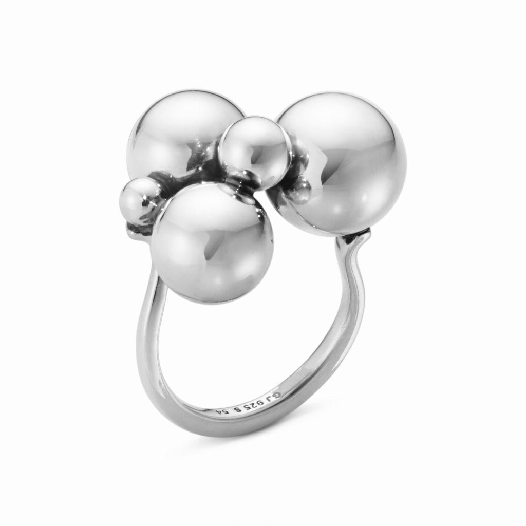 MOONLIGHT GRAPES sølv ring, 551L
