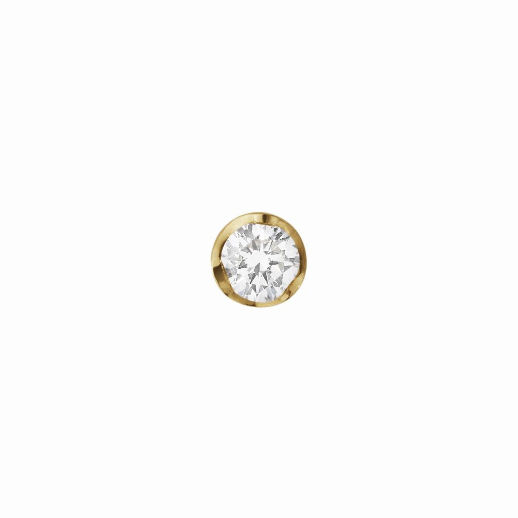 SIGNATURE DIAMOND ørestik m/ 0.10ct