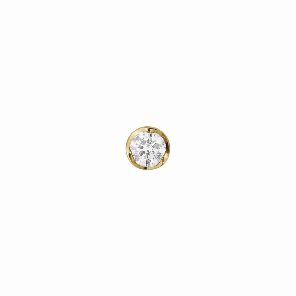 SIGNATURE DIAMOND ørestik m/ 0.05 ct