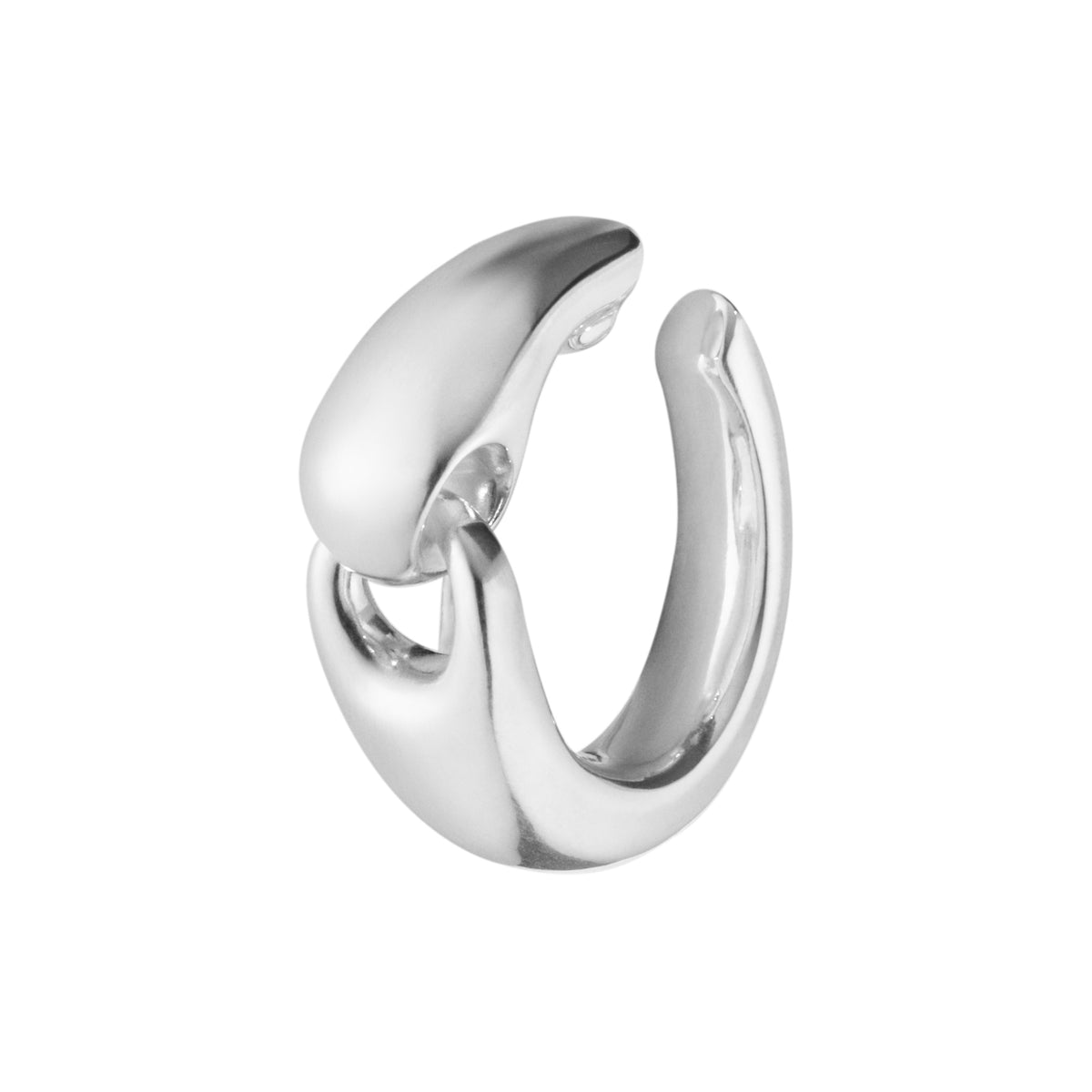 REFLECT sølv ear cuff