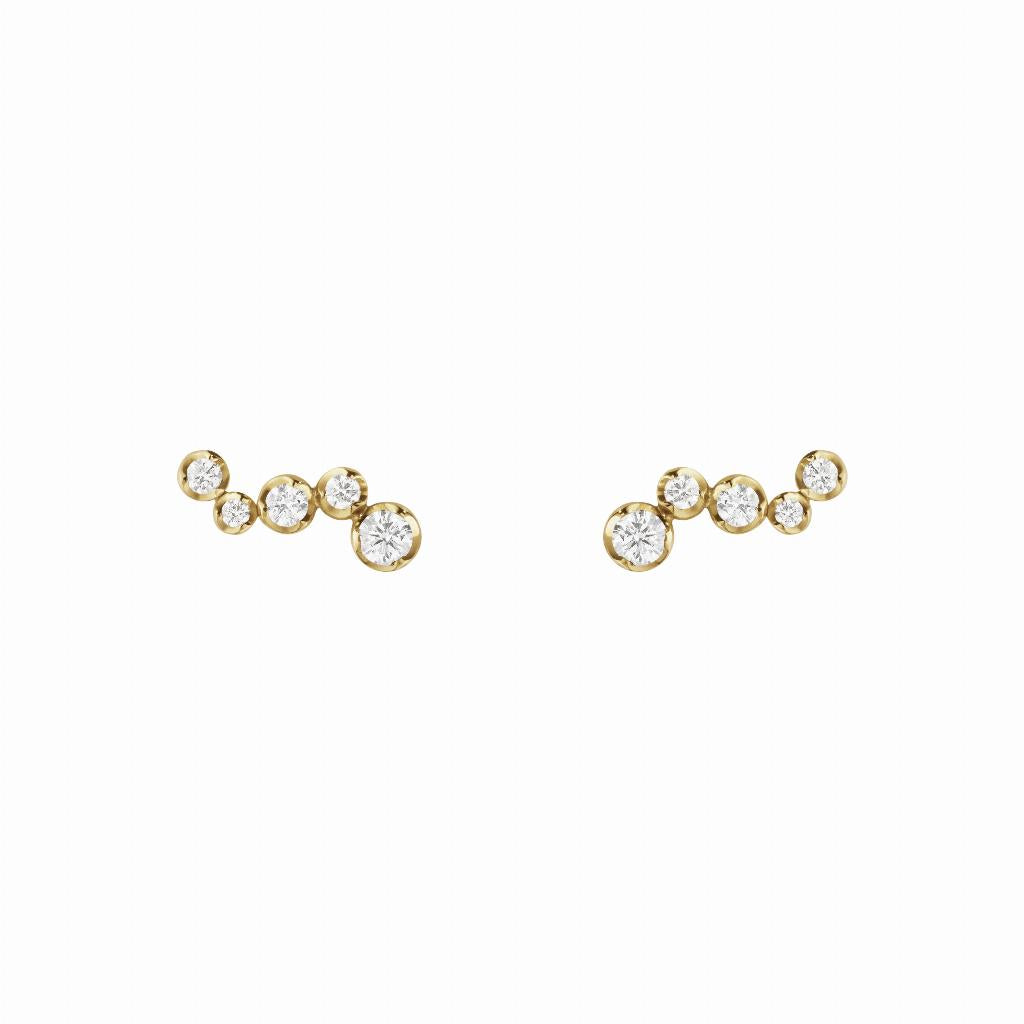 SIGNATURE DIAMOND ørestikker, med 0,18 ct