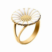 DAISY forgyldt ring 18 mm
