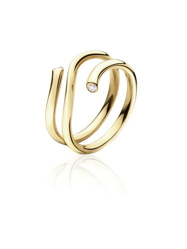 MAGIC ring yderdel, rødguld