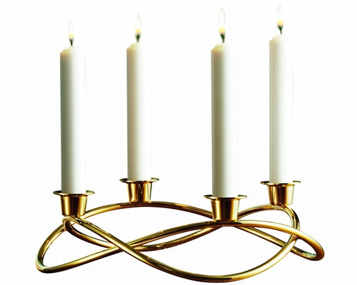 Adventsstage, guld belagt