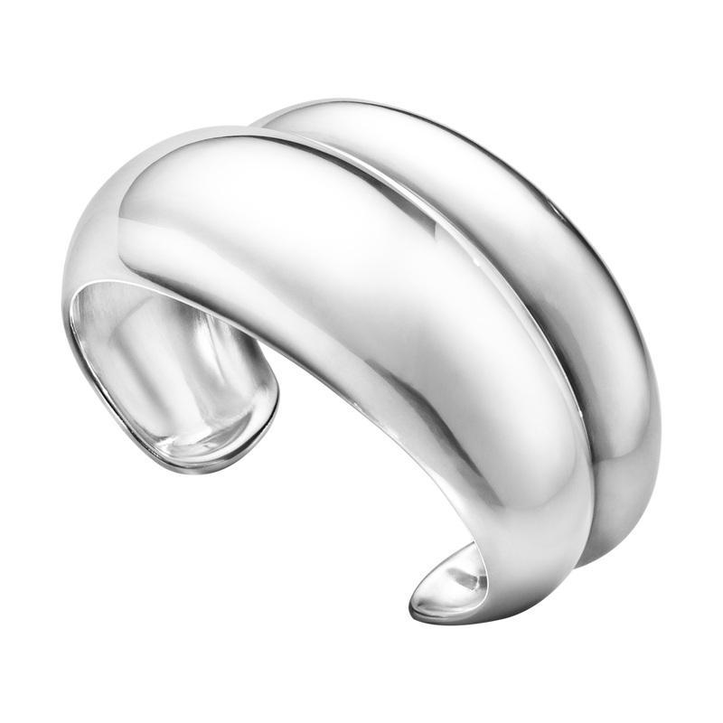 CURVE sølv armring, 501B