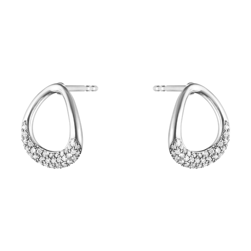 OFFSPRING sølv ørestikker m/ 0,19 ct