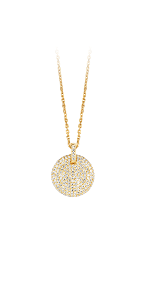 Grace Pendant forgyldt