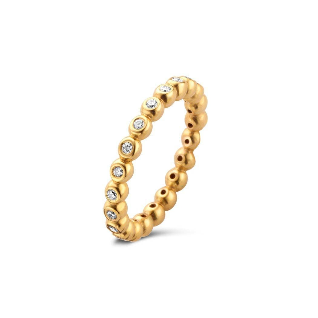 Orbit ring, forgyldt