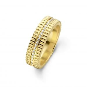 Imitation ring, forgyldt