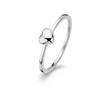 Heart ring, sølv