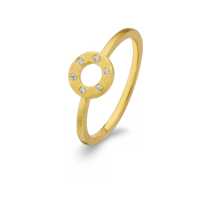Wheel ring, forgyldt