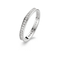 Chic ring, 2 mm, sølv
