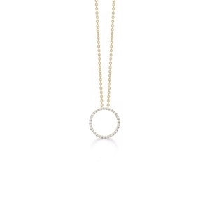 DIAMOND HALO vedhæng m/0,20 ct
