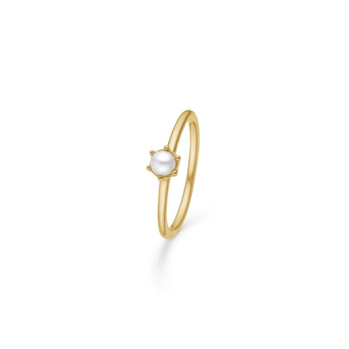POETRY SOLITAIRE PEARL ring m/perle