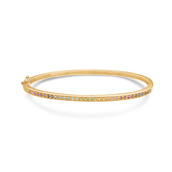 RAINBOW armring m/ægte sten.