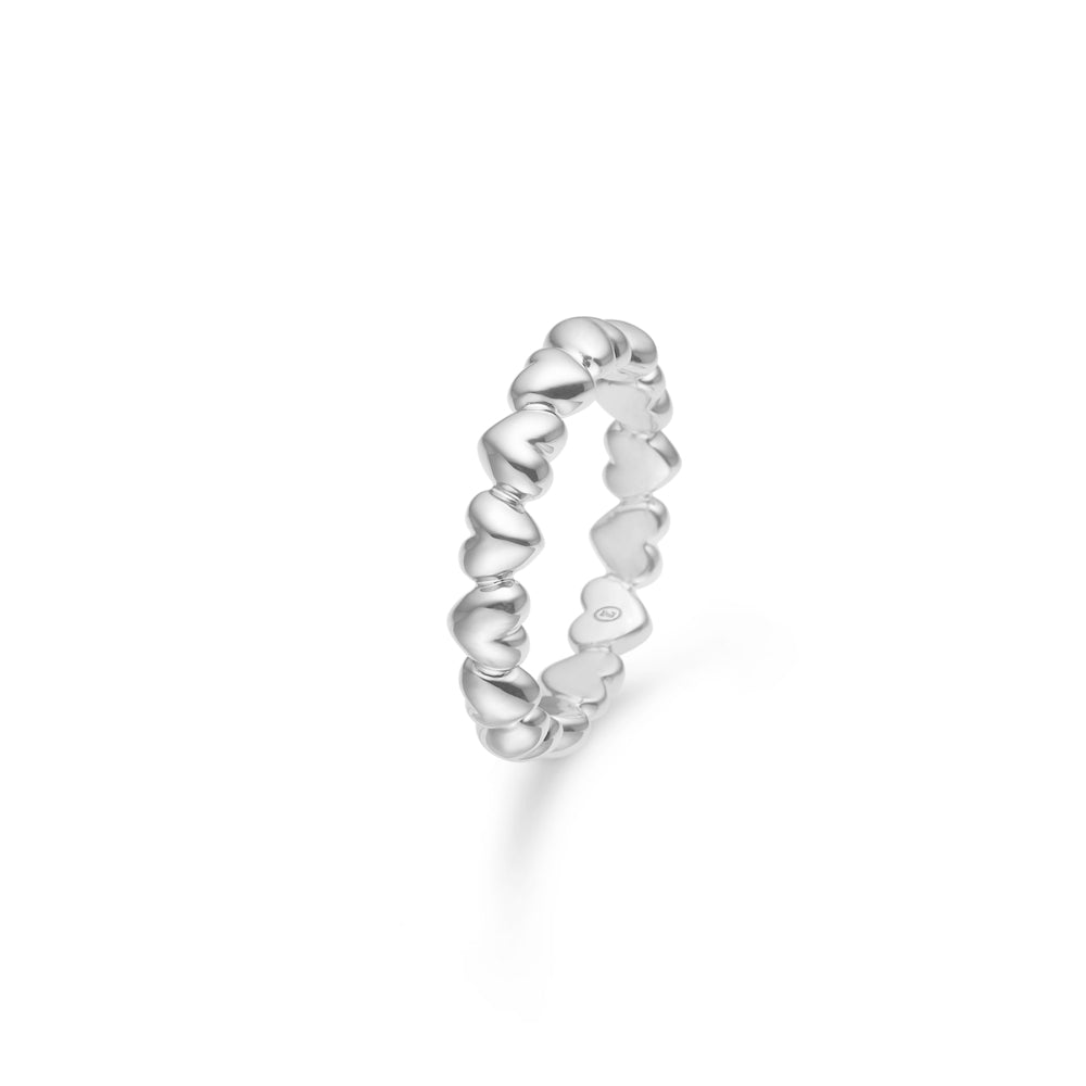 POETRY HEART sølv ring