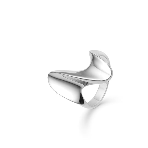 BIG WAVE ring i sølv