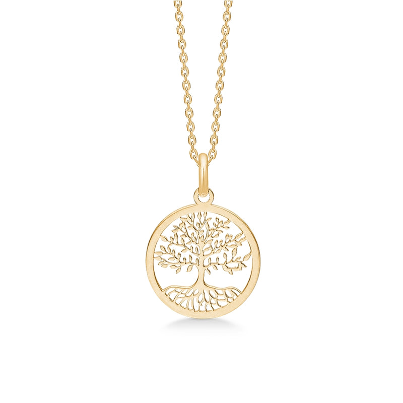 TREE OF LIFE vedhæng guld