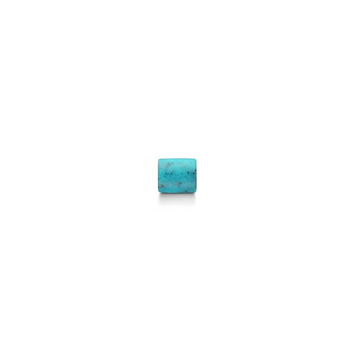 Black Sun bead blue turquoise