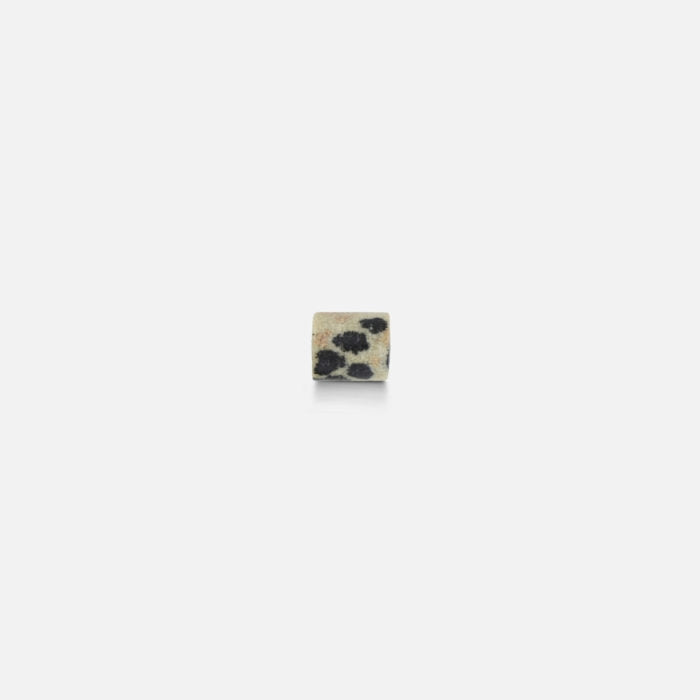 Black Sun bead dalmatin jaspis