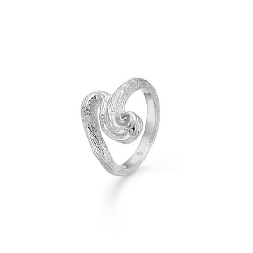 WAVE ring sølv
