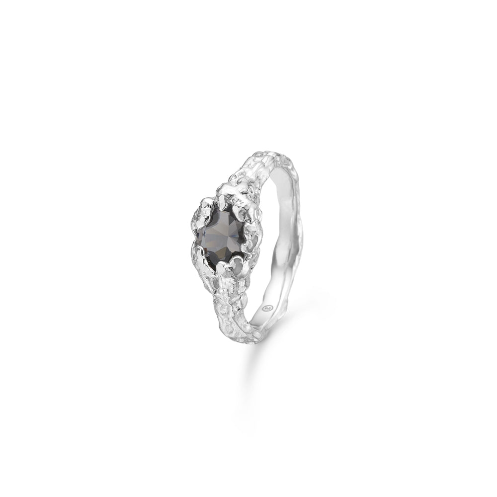 DARK MAGMA ring sølv