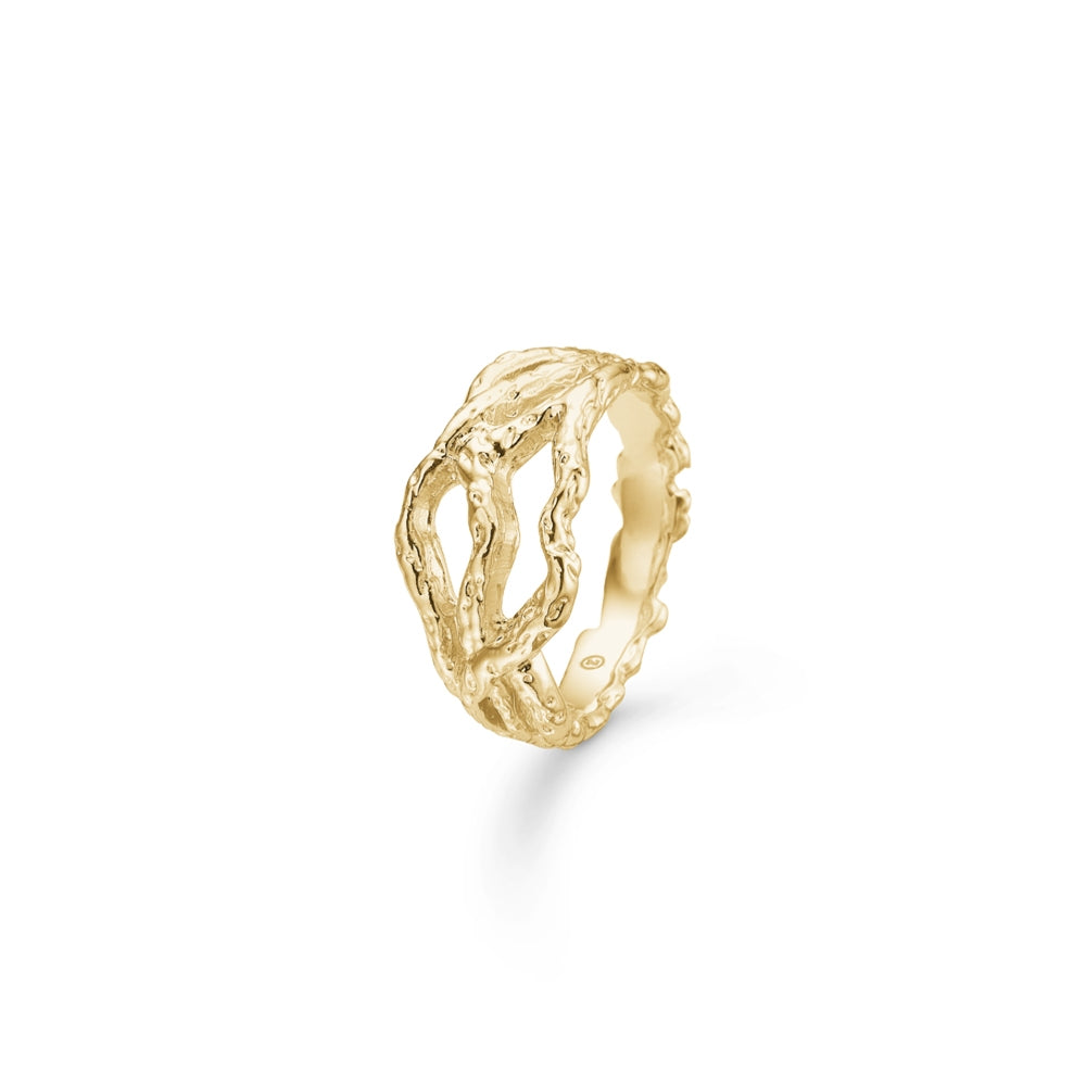 ORIGIN ring forgyldt