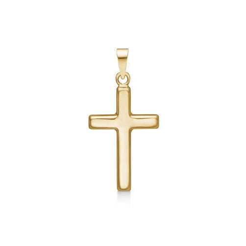 14 kt guld kors, medium