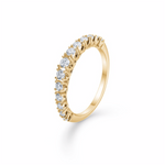 CROWN PRINCESS ring rødguld