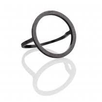 Oxyderet ring med cirkel