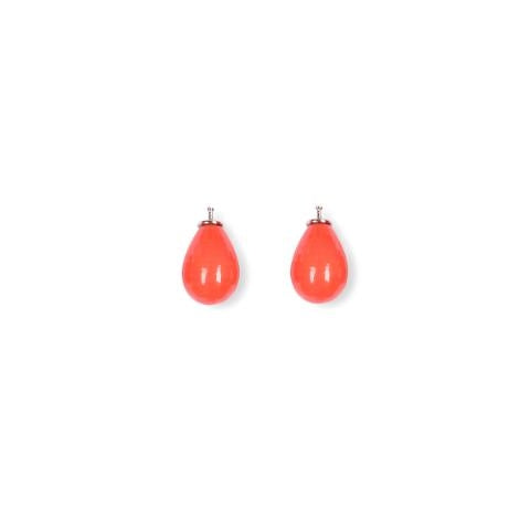 Heinzendorff vedhæng 16mm koral-lys-orange
